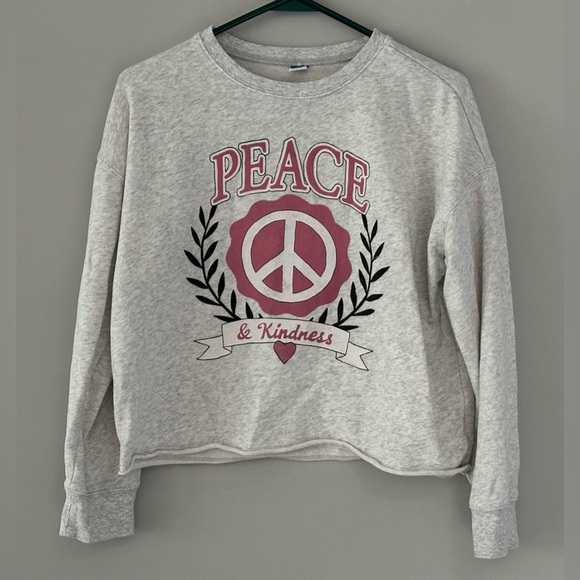 🎁Old Navy: Girls Graphic Long Sleeve Top- Size XL🎁 - Picture 1 of 8